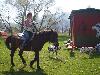Kimi se u jezdit v sedle :-)